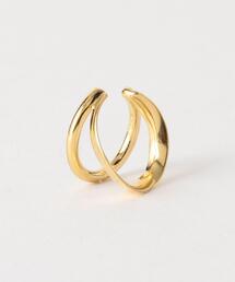 ＜MARIA BLACK＞RIPPLES イヤーカフ/18K YG Plated Ψ