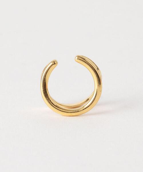 MARIA BLACK（マリアブラック）の「＜MARIA BLACK＞RIPPLES イヤーカフ/18K YG Plated Ψ（イヤーカフ・レディース・ゴールド・FREE）」の3枚目の写真