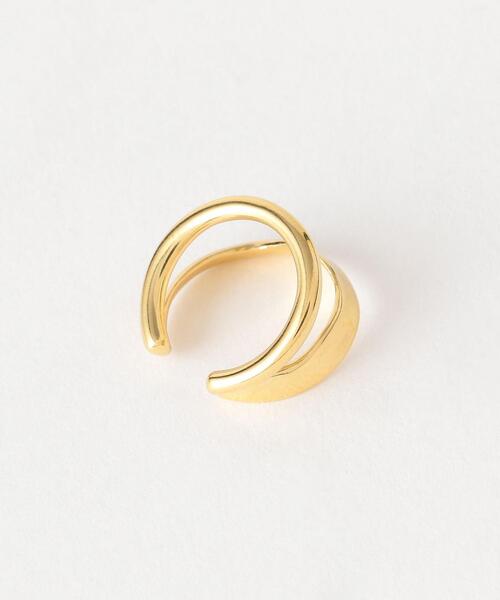 MARIA BLACK（マリアブラック）の「＜MARIA BLACK＞RIPPLES イヤーカフ/18K YG Plated Ψ（イヤーカフ・レディース・ゴールド・FREE）」の5枚目の写真