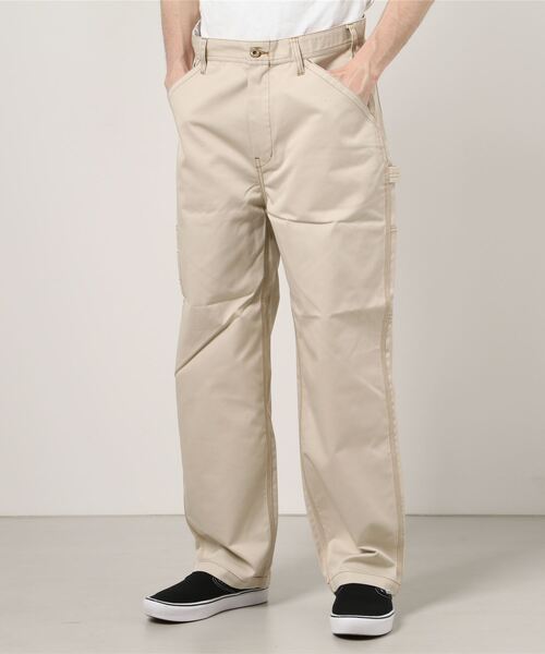 UNIVERSAL OVERALL(ユニバーサルオーバーオール)の「【UNIVERSAL OVERALL/ユニバーサルオーバーオール】 ペインターパンツ/ レギュラーフィット(チノパンツ・メンズ・アイボリー/ベージュ/ブラック/ライトブラウン/ネイビー・S/M/L)」の6枚目の写真