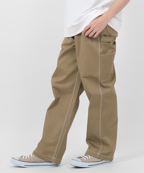 UNIVERSAL OVERALL(ユニバーサルオーバーオール)の「【UNIVERSAL OVERALL/ユニバーサルオーバーオール】 ペインターパンツ/ レギュラーフィット(チノパンツ・メンズ・アイボリー/ベージュ/ブラック/ライトブラウン/ネイビー・S/M/L)」の16枚目の写真