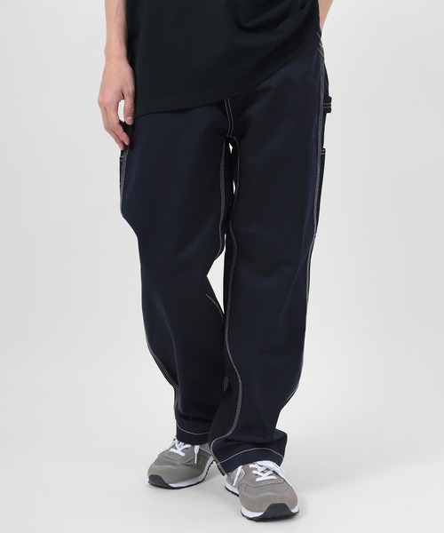 UNIVERSAL OVERALL(ユニバーサルオーバーオール)の「【UNIVERSAL OVERALL/ユニバーサルオーバーオール】 ペインターパンツ/ レギュラーフィット(チノパンツ・メンズ・アイボリー/ベージュ/ブラック/ライトブラウン/ネイビー・S/M/L)」の20枚目の写真