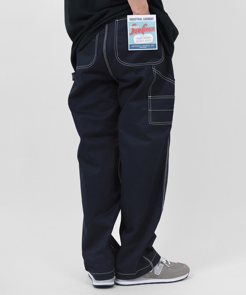 UNIVERSAL OVERALL(ユニバーサルオーバーオール)の「【UNIVERSAL OVERALL/ユニバーサルオーバーオール】 ペインターパンツ/ レギュラーフィット(チノパンツ・メンズ・アイボリー/ベージュ/ブラック/ライトブラウン/ネイビー・S/M/L)」の21枚目の写真