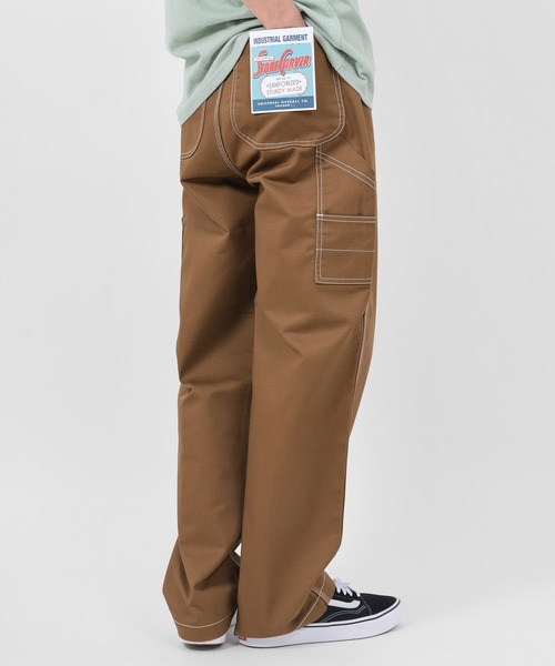 UNIVERSAL OVERALL(ユニバーサルオーバーオール)の「【UNIVERSAL OVERALL/ユニバーサルオーバーオール】 ペインターパンツ/ レギュラーフィット(チノパンツ・メンズ・アイボリー/ベージュ/ブラック/ライトブラウン/ネイビー・S/M/L)」の15枚目の写真