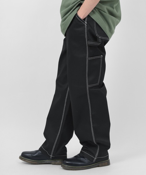 UNIVERSAL OVERALL(ユニバーサルオーバーオール)の「【UNIVERSAL OVERALL/ユニバーサルオーバーオール】 ペインターパンツ/ レギュラーフィット(チノパンツ・メンズ・アイボリー/ベージュ/ブラック/ライトブラウン/ネイビー・S/M/L)」の10枚目の写真