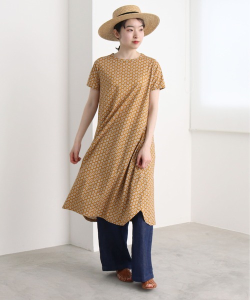 SACRA BLURRED ペイズリープリント　ワンピース ペイズリーパターンプリントワンピース / GRACE CONTINENTAL