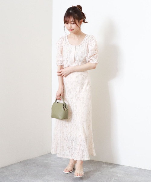 archives（アルシーヴ）の「【入荷禁止】【setupにも】前後2wayレースパワショルブラウス（シャツ/ブラウス・レディース・ブラック/ベージュ/アイボリー・MEDIUM）」の8枚目の写真