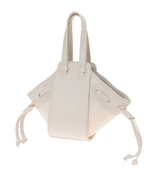 fifth(フィフス)の「キャンバスコンビ2wayバッグ(ハンドバッグ・レディース・ホワイト/キャメル・FREE)」の14枚目の写真