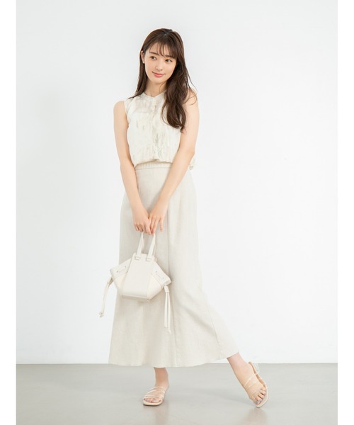 fifth(フィフス)の「キャンバスコンビ2wayバッグ(ハンドバッグ・レディース・ホワイト/キャメル・FREE)」の16枚目の写真