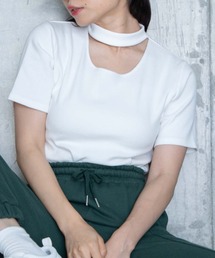 WEGO | WEGO/チョーカーリブTシャツ(Tシャツ/カットソー)