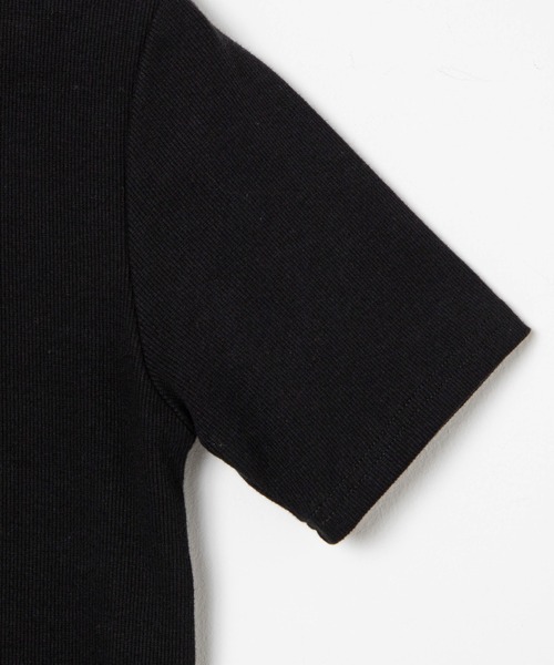 WEGO（ウィゴー）の「WEGO/チョーカーリブTシャツ（Tシャツ/カットソー・レディース・ホワイト/ブラック/カーキ/オレンジ系その他6・FREE）」の12枚目の写真