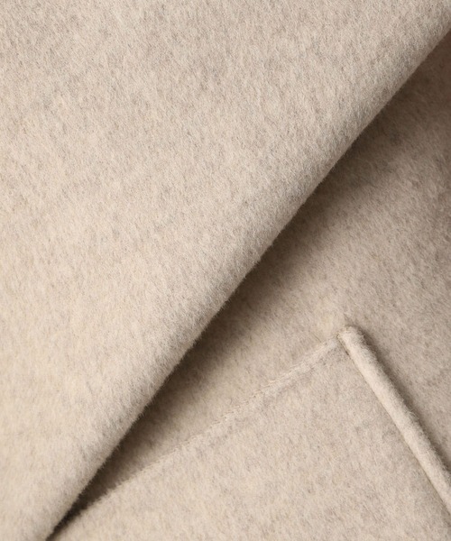 A part by(アパートバイ)の「casheepフードコート 947431(その他アウター・レディース・ブラック/ライトベージュ/マスタード・FREE)」の14枚目の写真