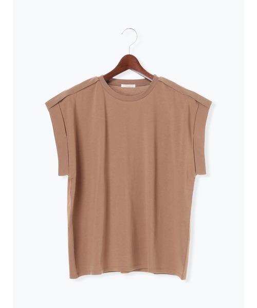 Te chichi（テチチ）の「エポーレットカットプルオーバー（Tシャツ/カットソー・レディース・ベージュ/ブラウン/チャコール・ﾌﾘ-）」の13枚目の写真