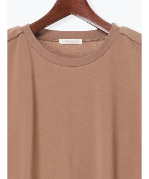 Te chichi（テチチ）の「エポーレットカットプルオーバー（Tシャツ/カットソー・レディース・ベージュ/ブラウン/チャコール・ﾌﾘ-）」の15枚目の写真