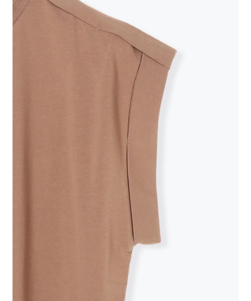 Te chichi（テチチ）の「エポーレットカットプルオーバー（Tシャツ/カットソー・レディース・ベージュ/ブラウン/チャコール・ﾌﾘ-）」の16枚目の写真