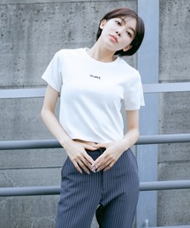 X-girl | EMBROIDERED MILLS LOGO S/S BABY TEE(Tシャツ/カットソー)