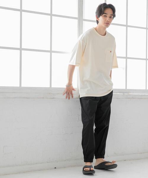 coen（コーエン）の「コットンワッシャージョガーイージーパンツ（その他パンツ・メンズ・ブラック/ダークグレー・SMALL/MEDIUM/LARGE/X-LARGE）」の6枚目の写真