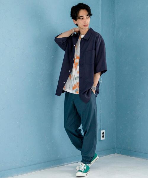 coen（コーエン）の「コットンワッシャージョガーイージーパンツ（その他パンツ・メンズ・ブラック/ダークグレー・SMALL/MEDIUM/LARGE/X-LARGE）」の11枚目の写真