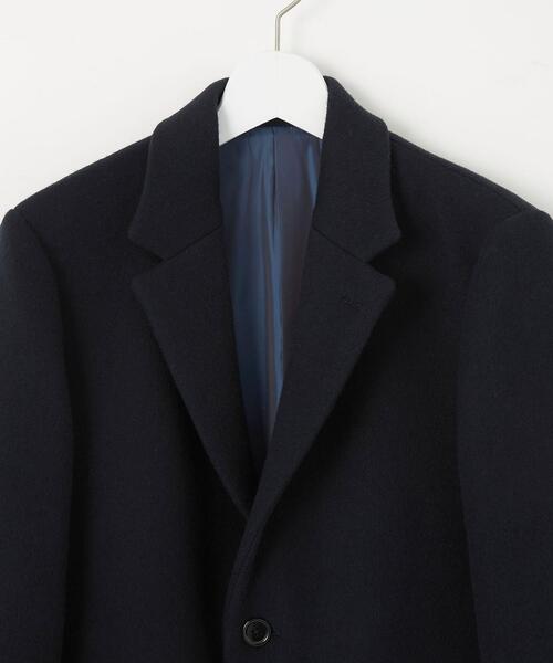 green label relaxing（グリーンレーベルリラクシング）の「＜green label relaxing＞ S100 ショートビーバー チェスター コート ①（チェスターコート・メンズ・オリーブ/ダークグレー/ネイビー・L/M/XL/XS/S）」の9枚目の写真