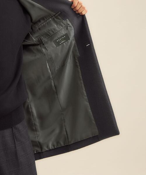 green label relaxing（グリーンレーベルリラクシング）の「＜green label relaxing＞ S100 ショートビーバー チェスター コート ①（チェスターコート・メンズ・オリーブ/ダークグレー/ネイビー・L/M/XL/XS/S）」の21枚目の写真