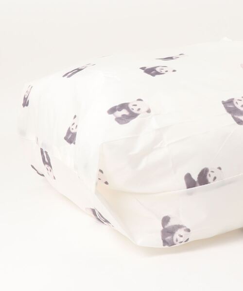 gelato pique（ジェラートピケ）の「パンダモチーフエコバッグ（エコバッグ/サブバッグ・レディース・アイボリー・FREE）」の12枚目の写真