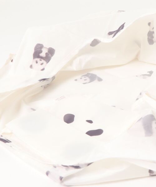 gelato pique（ジェラートピケ）の「パンダモチーフエコバッグ（エコバッグ/サブバッグ・レディース・アイボリー・FREE）」の14枚目の写真