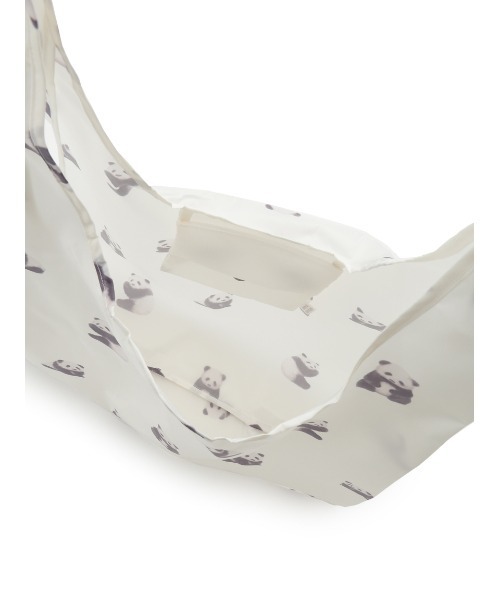 gelato pique（ジェラートピケ）の「パンダモチーフエコバッグ（エコバッグ/サブバッグ・レディース・アイボリー・FREE）」の6枚目の写真