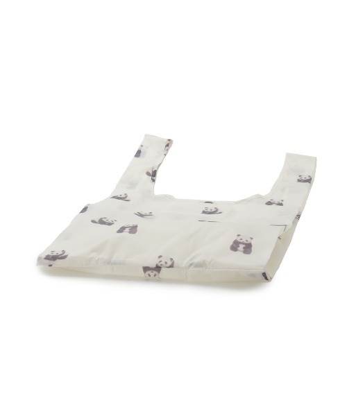 gelato pique（ジェラートピケ）の「パンダモチーフエコバッグ（エコバッグ/サブバッグ・レディース・アイボリー・FREE）」の2枚目の写真