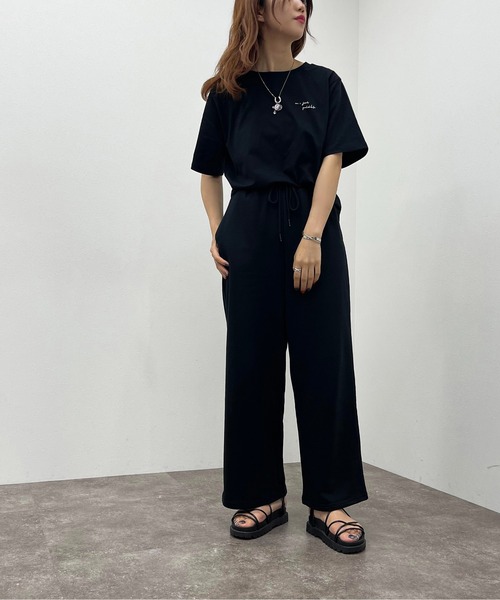 apres jour mignon（アプレジュールミニョン）の「ミニョン ワンマイルウェア 【ZOZOTOWN限定アイテム】（その他パンツ・レディース・その他/ブラック/ナチュラル・SMALL/MEDIUM/X-LARGE）」の4枚目の写真