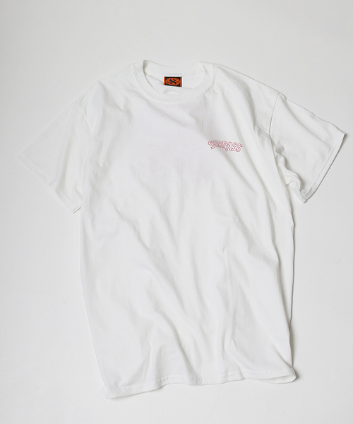 JOURNAL STANDARD（ジャーナルスタンダード）の「【Surpass Hotdogg×NEIGHBOR FOOOD！！】Tシャツ1（Tシャツ/カットソー・メンズ・ホワイト/ベージュ・MEDIUM/X-LARGE/LARGE）」の3枚目の写真
