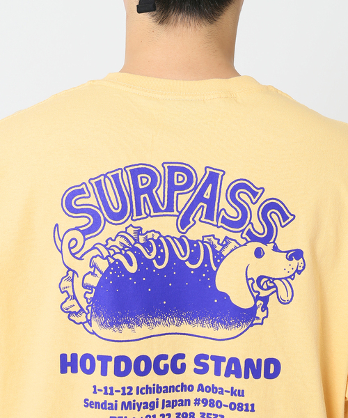 JOURNAL STANDARD（ジャーナルスタンダード）の「【Surpass Hotdogg×NEIGHBOR FOOOD！！】Tシャツ1（Tシャツ/カットソー・メンズ・ホワイト/ベージュ・MEDIUM/X-LARGE/LARGE）」の9枚目の写真