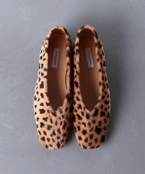 UNITED ARROWS（ユナイテッドアローズ）の「＜UNITED ARROWS＞スクエア Vカット フラットシューズ（バレエシューズ・レディース・ブラック/その他1・38/35/36/37/35h/37h/36h）」の13枚目の写真