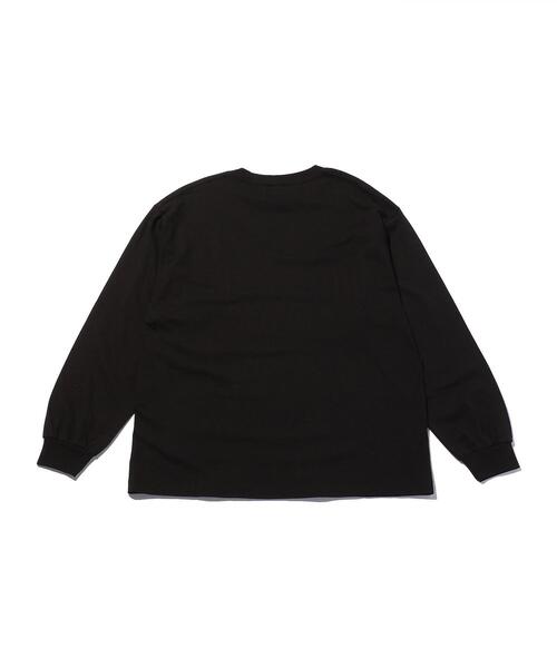 AVALONE（アヴァロン）の「＜AVALONE＞ CLTR CMLON LS/カットソー（Tシャツ/カットソー・メンズ・ブラック・3/2）」の4枚目の写真