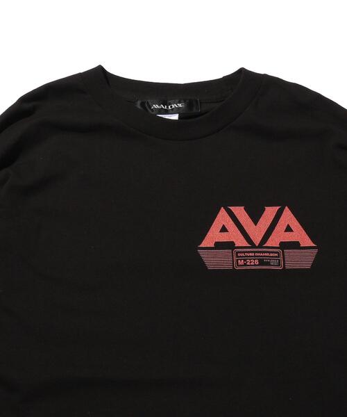 AVALONE（アヴァロン）の「＜AVALONE＞ CLTR CMLON LS/カットソー（Tシャツ/カットソー・メンズ・ブラック・3/2）」の7枚目の写真