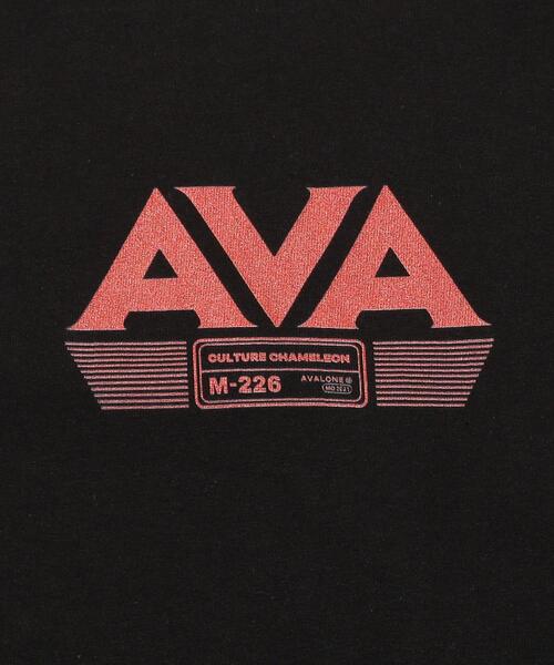 AVALONE（アヴァロン）の「＜AVALONE＞ CLTR CMLON LS/カットソー（Tシャツ/カットソー・メンズ・ブラック・3/2）」の2枚目の写真