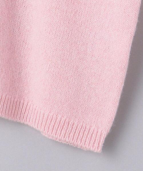 UNITED ARROWS(ユナイテッドアローズ)の「<UNITED ARROWS>ショートスリーブ ニット G(ニット/セーター・レディース・ブラック/ライトピンク・FREE)」の15枚目の写真