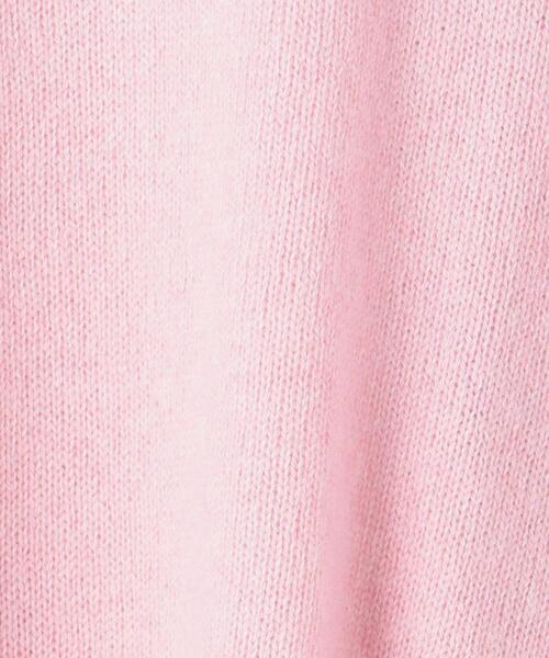 UNITED ARROWS(ユナイテッドアローズ)の「<UNITED ARROWS>ショートスリーブ ニット G(ニット/セーター・レディース・ブラック/ライトピンク・FREE)」の14枚目の写真