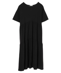 CRAFT STANDARD BOUTIQUE | 変形ティアードカットワンピース　＊(ワンピース)