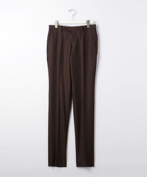 green label relaxing（グリーンレーベルリラクシング）の「＜REDA×green label relaxing＞カルゼ無地 RG ノープリーツ スーツパンツ（スーツパンツ・メンズ・ロイヤルブルー/ダークブラウン・84ｃｍ/80ｃｍ/76ｃｍ/92cm/88ｃｍ/72cm）」の11枚目の写真