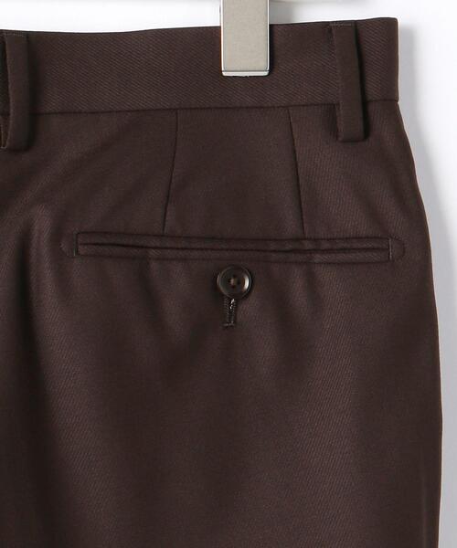 green label relaxing（グリーンレーベルリラクシング）の「＜REDA×green label relaxing＞カルゼ無地 RG ノープリーツ スーツパンツ（スーツパンツ・メンズ・ロイヤルブルー/ダークブラウン・84ｃｍ/80ｃｍ/76ｃｍ/92cm/88ｃｍ/72cm）」の13枚目の写真