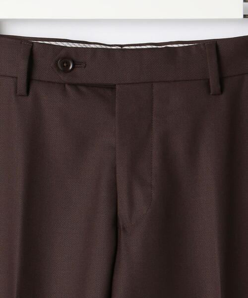 green label relaxing（グリーンレーベルリラクシング）の「＜REDA×green label relaxing＞カルゼ無地 RG ノープリーツ スーツパンツ（スーツパンツ・メンズ・ロイヤルブルー/ダークブラウン・84ｃｍ/80ｃｍ/76ｃｍ/92cm/88ｃｍ/72cm）」の15枚目の写真