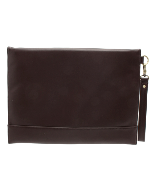 WEGO(ウィゴー)の「WEGO/アーバンクラッチバッグ(クラッチバッグ・メンズ・ブラック/ブラウン・FREE)」の4枚目の写真