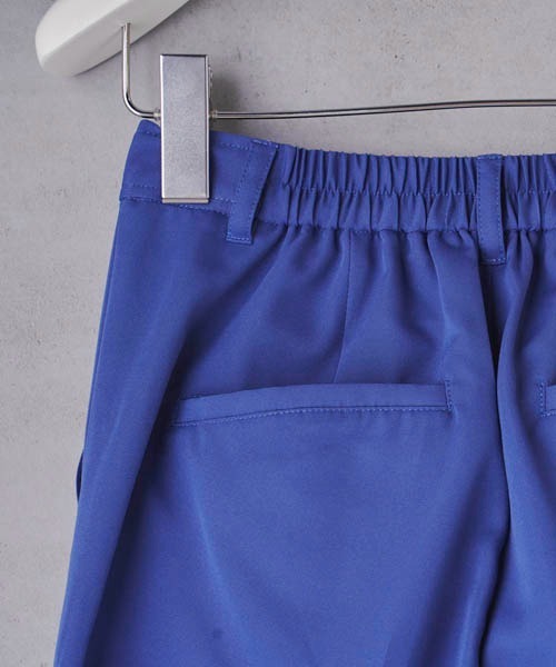 lautreamont BLEUBLANC（ロートレアモンブルーブラン）の「<lautreamont BLEUBLANC>ワイドストレートカラーパンツ≪洗濯機で洗える≫（その他パンツ・レディース・オレンジ/ブルー/パープル/グリーン・9号/11号/7号）」の22枚目の写真