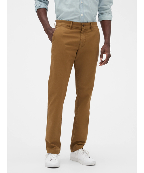 【nonnative 】 カーキ スリムフィット チノパン GAP(ギャップ)の「Gapflex エッセンシャル カーキ スリム