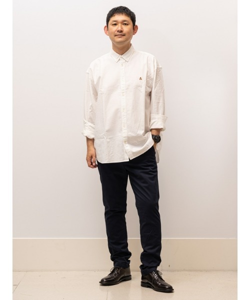 GAP(ギャップ)の「Gapflex エッセンシャル カーキ スリムフィット チノパンツ(チノパンツ・メンズ・ブラウン/スミクロ/ブラック/ベージュ/ネイビー/オフホワイト/カーキ/ベージュ系その他・32W 32L/29W 30L/33W 32L/34W 32L/30W 30L/30W 32L/36W 30L/31W 30L/32W 30L/34W 30L/38W 32L/38W 30L/33W 30L/31W 32L/28W 30L/36W 32L)」の14枚目の写真