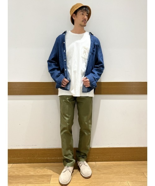 セール】Gapflex エッセンシャル カーキ スリムフィット チノパンツ