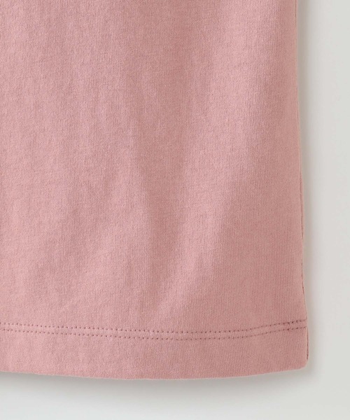 Wrangler（ラングラー）の「【キッズ】Wrangler ラングラーデニポケットTパーカー（120~150cm）（Tシャツ/カットソー・キッズ・ピンク/オフホワイト・120/130/140/150）」の10枚目の写真