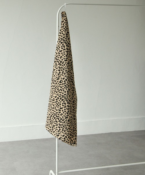 Chillfar（チルファー）の「レオパード柄ロングスカート（スカート・レディース・ベージュ/ブラック/グレイッシュベージュ/ホワイト系/ブラック系/ブラウン系・MEDIUM/LARGE）」の13枚目の写真