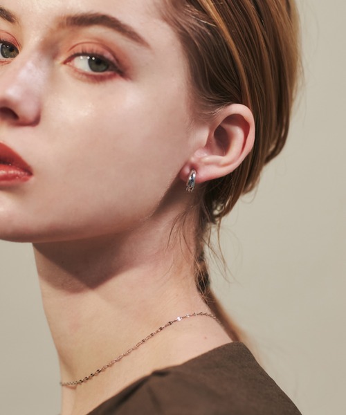 ciite'（シーテ）の「小ぶりシンプルフープイヤリング（イヤリング・レディース・シルバー/ゴールド・FREE）」の8枚目の写真