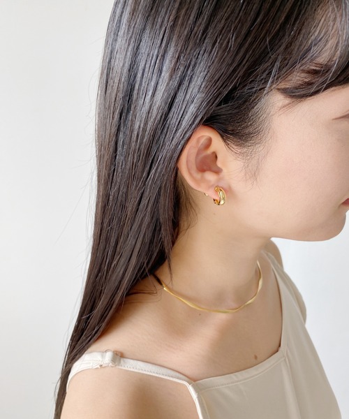 ciite'（シーテ）の「小ぶりシンプルフープイヤリング（イヤリング・レディース・シルバー/ゴールド・FREE）」の17枚目の写真